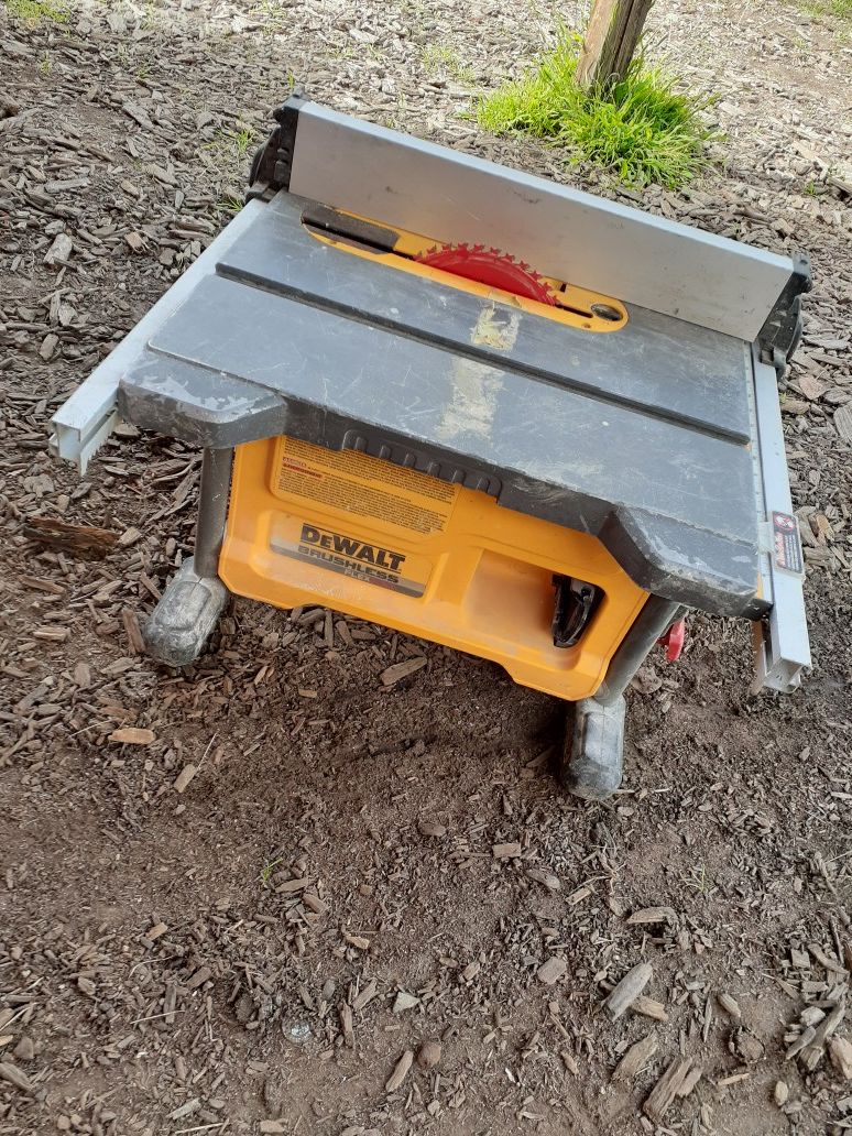 Flexvolt table saw dewalt