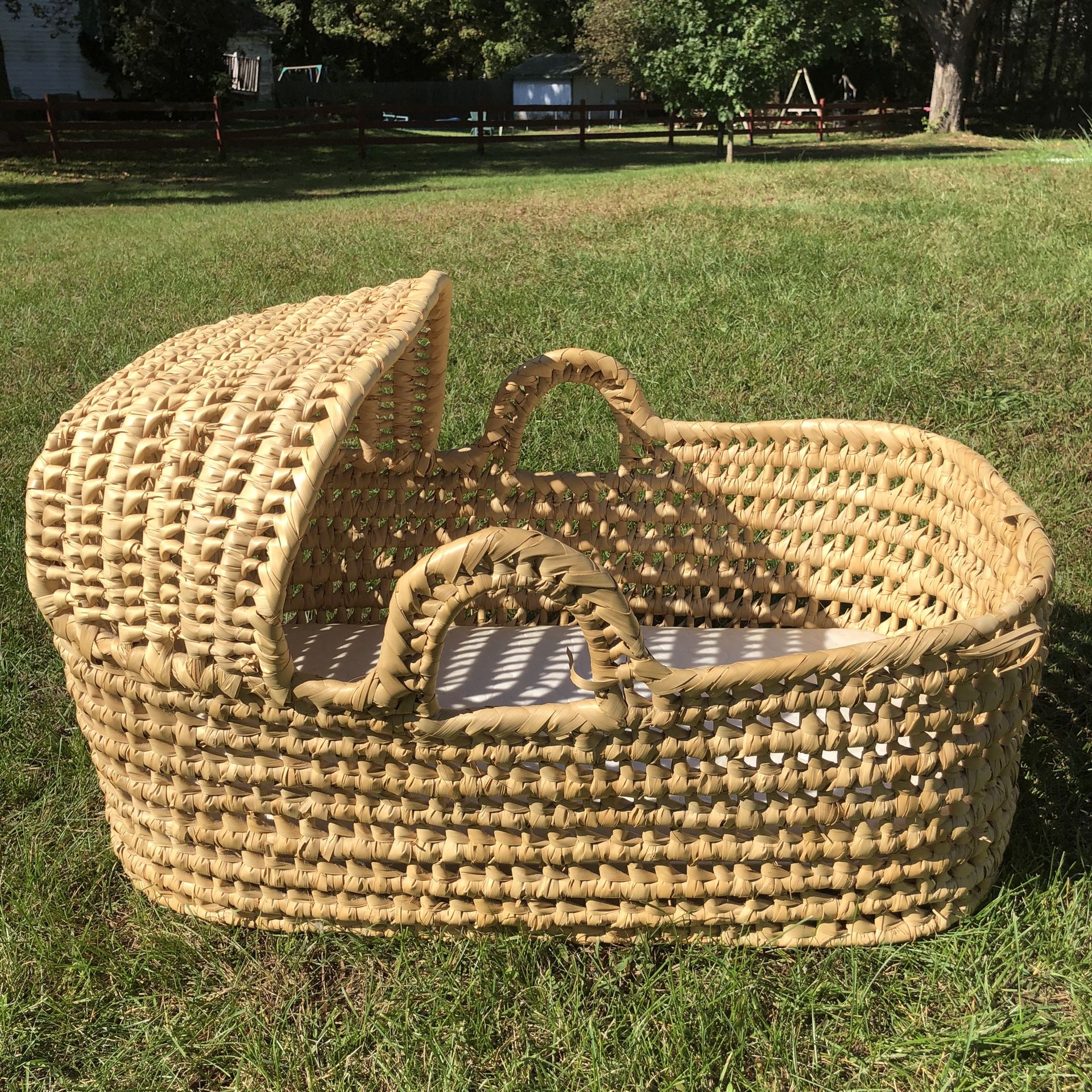 Vintage Moses Reed Basket