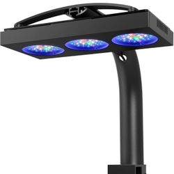 NICREW Hyperreef 200 Gen2 Reef LED Light 200W Programmable Coral Aquarium Light