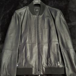 Boss Leather Jacket 