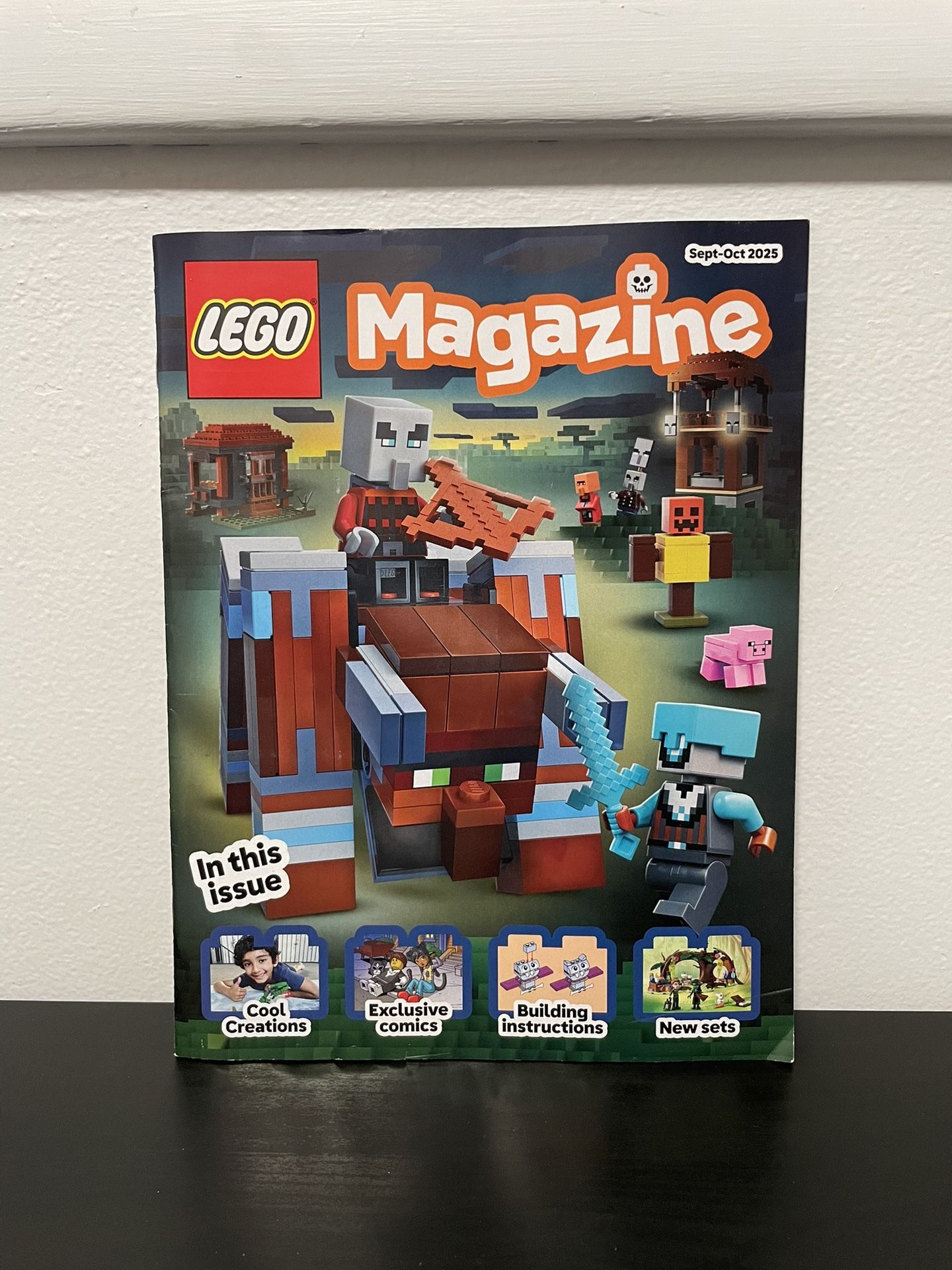 LEGO Magazine September October 2025 w/ LegoLand Kids Ticket Halloween Fortnite