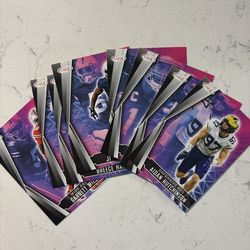 SAGE NFL Rookie - 8 card Lot - Hutchinson, Hamilton , Hall & More PYC