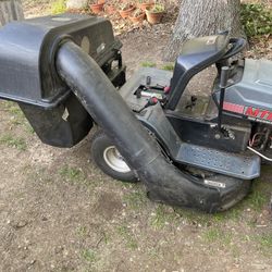Riding Lawn Mower Bagger System 