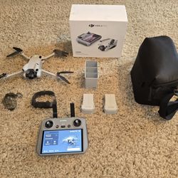 DJI Mini Pro 4 with RC-2 Remote and Batteries