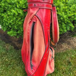 Leather Golf Bag