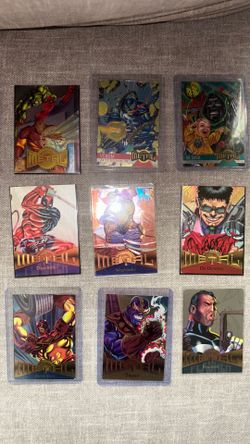 card collection, vintage marvel