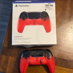 PS5 Controller Techno Red