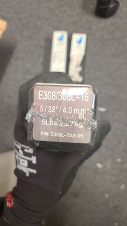 blue demon stainless steel welding rod electrode.