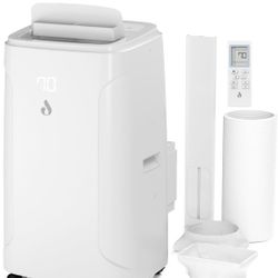 Brand New In Box 12,000 BTU Portable Air Conditioners Cools up to 550 Sq.Ft 4-in-1 Poratble Ac Units for Room with Cooling Dehumidifier Fan Sleep Mode