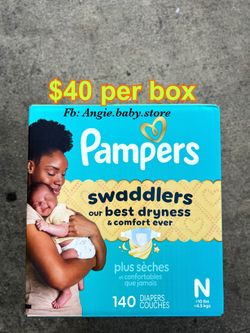 Pampers Swaddlers size newborn