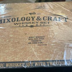 Whiskey mixology Craft Set