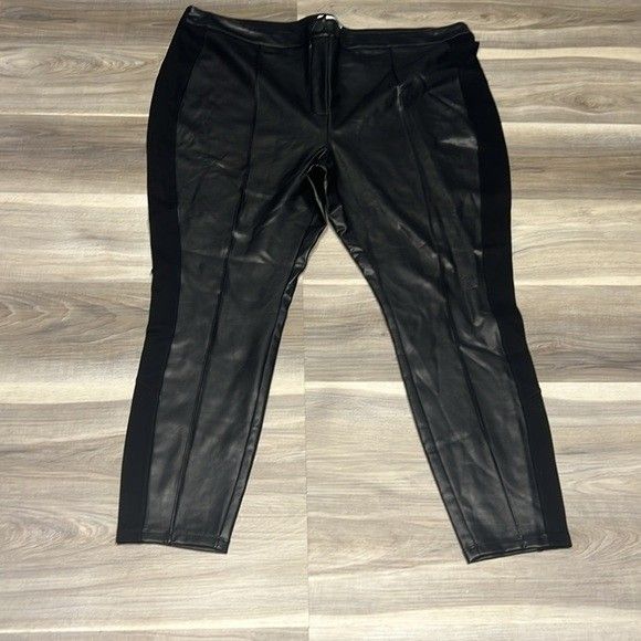 Addition Elle vegan leather pants size 4X