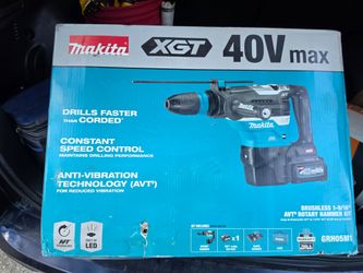 MAKITA 
BRUSHLESS 1-9/16" AVTO ROTARY HAMMER