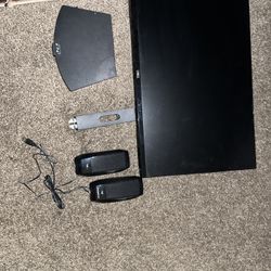 Dell Monitor With Stand Parts And Logitech Speakers Included 