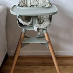 Lalo High Chair (with 2 Inserts)