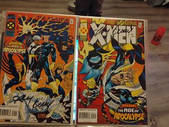 Autographed X Men Lot