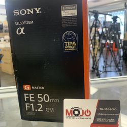 Sony 50 1.2 GM