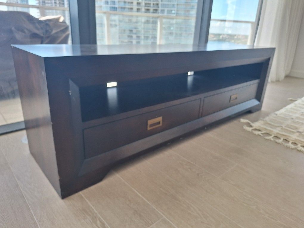 TV Low Console With Storage