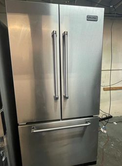 Viking 3 Door Stainless Steel Fridge
