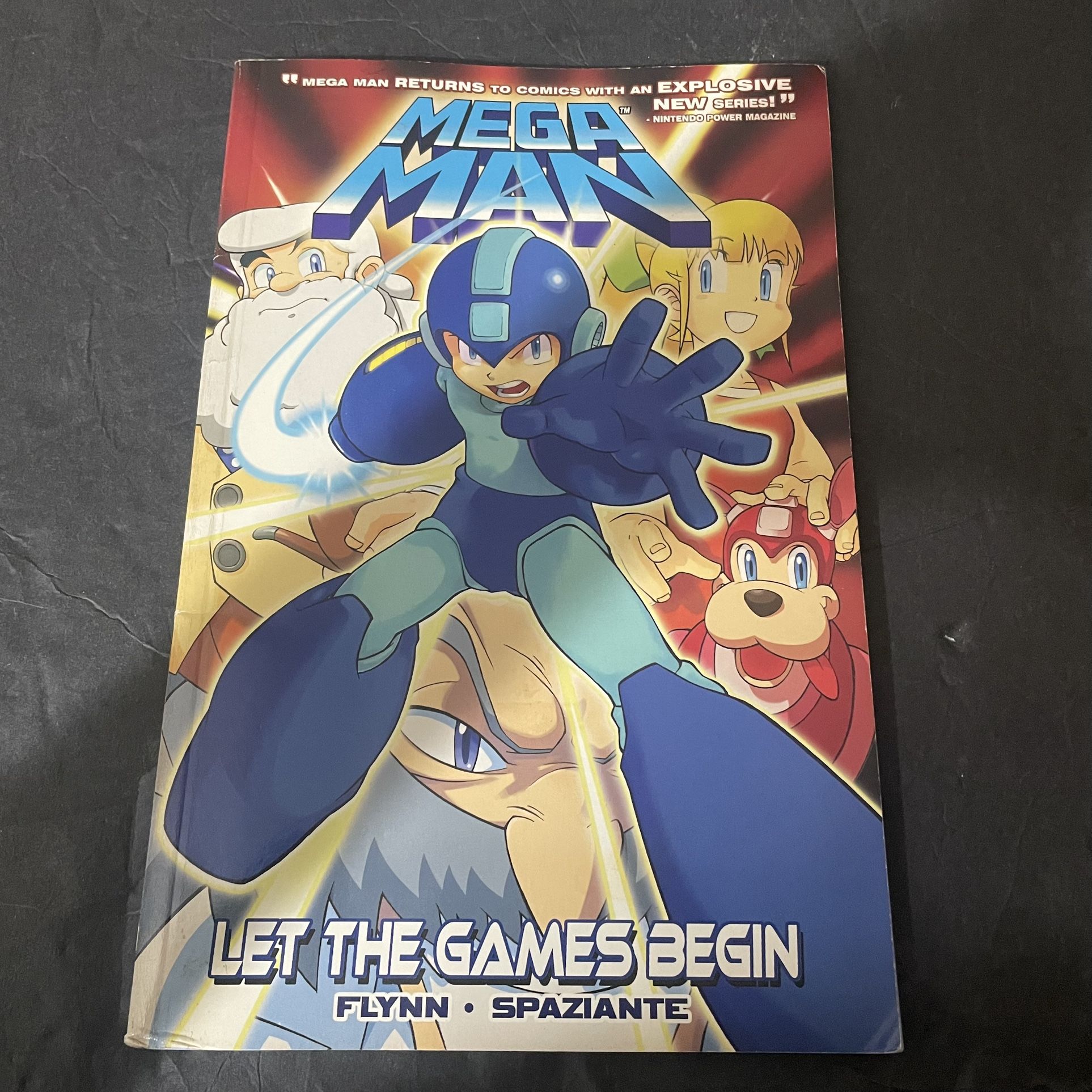 MEGA MAN Vol. 1: Let the Games Begin Comic Book Trade Paperback TPB CAPCOM
