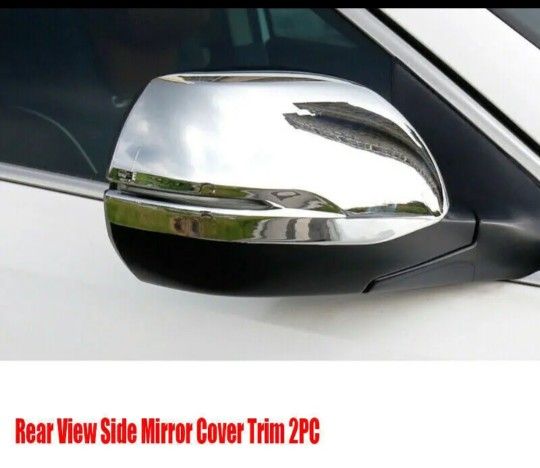 ABS Chrome Rear View Side Mirror Cover Trim 2PC Fit For Honda CR-V CRV 2021-2022