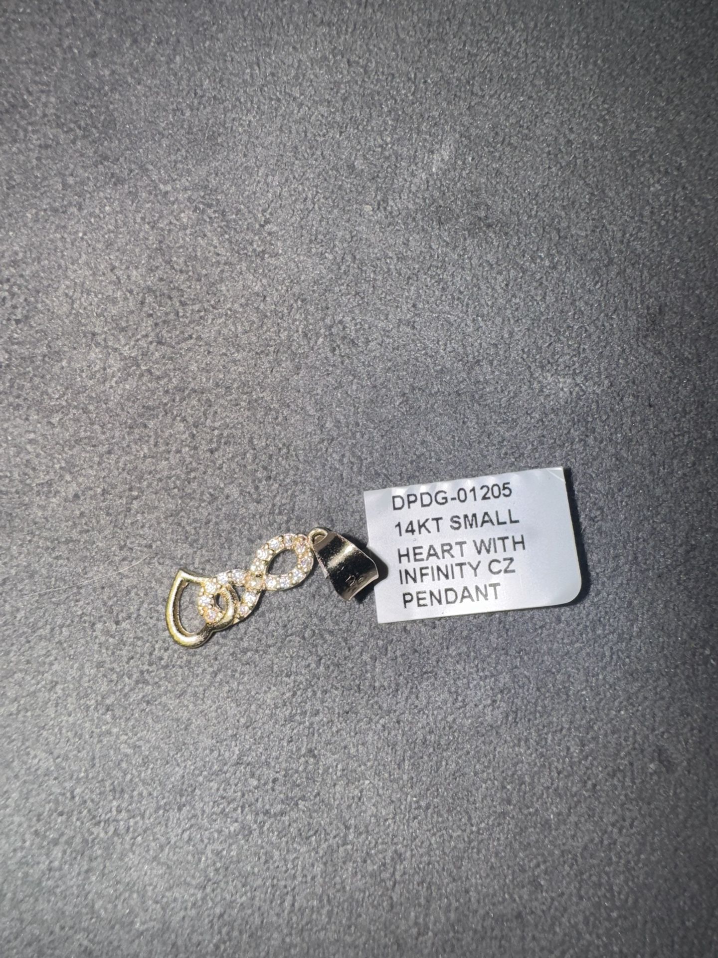 14k Infinite Love Pendant