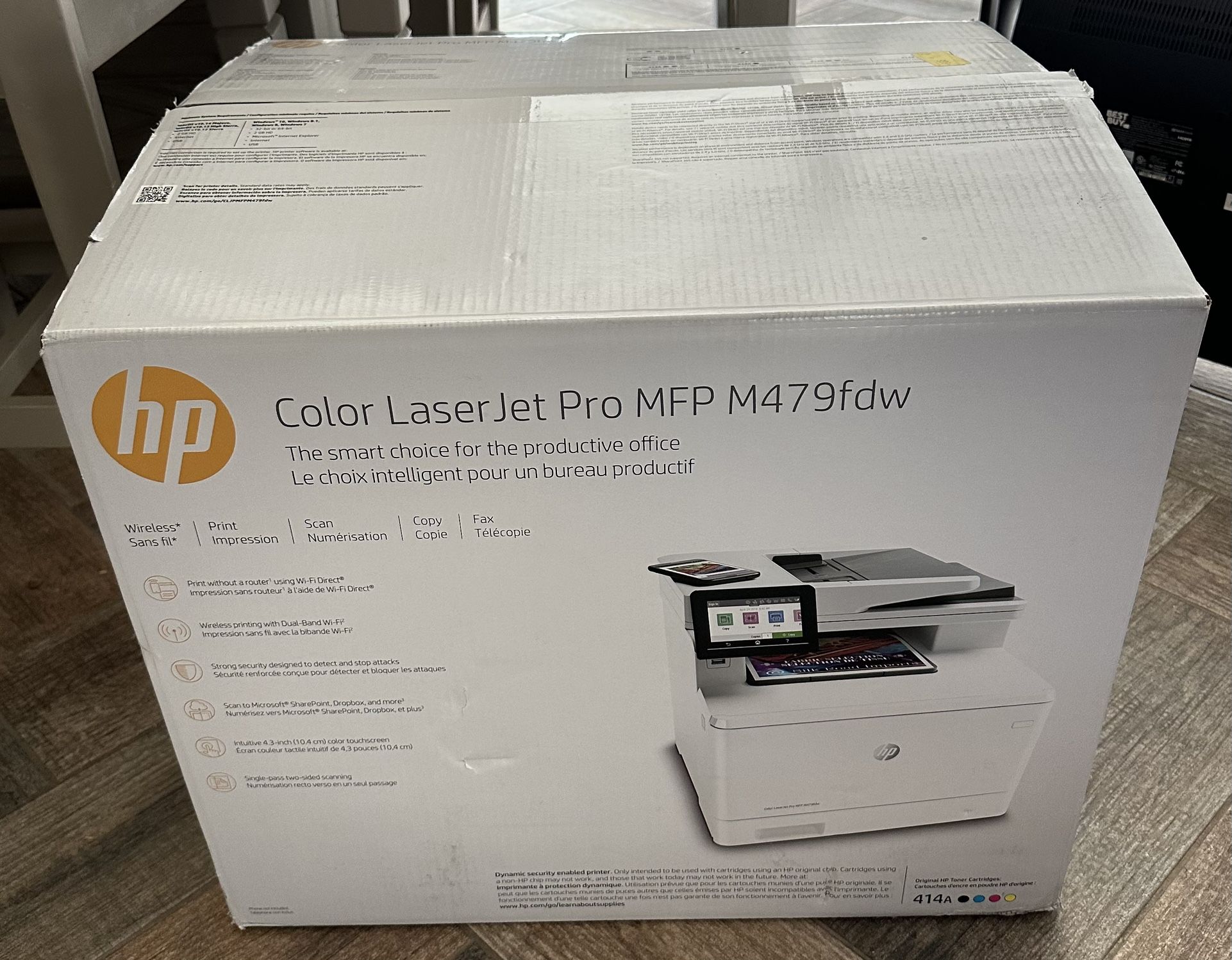 HP Color Laserjet Pro MFP M479fdw - BRAND NEW IN BOX