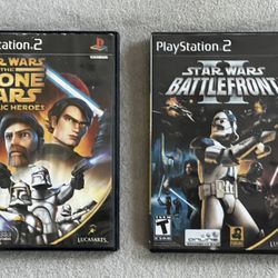 Star Wars: Clone Wars Republic Heroes & Star Wars: Battlefront II