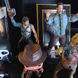 Horror Action Figure Lot – NECA Evil Dead, Pinhead, Chucky, Freddy, Jason, Ghostface + More