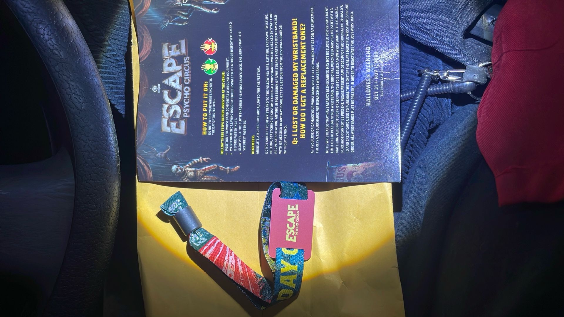 2-day Escape festival ticket