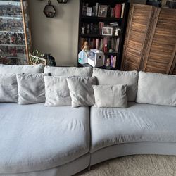 Like New Swivel Sectional Couch
