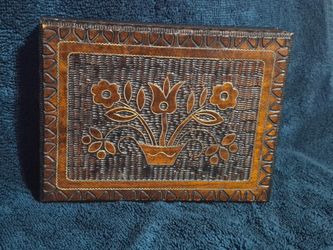 Vintage Polish trinket box