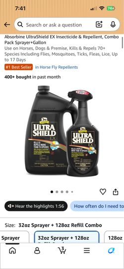 new ultrashield EX  combo
