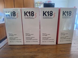 K18 1.7oz  Leave-in Molecular Repair Hair Mask-New Sealed in Box