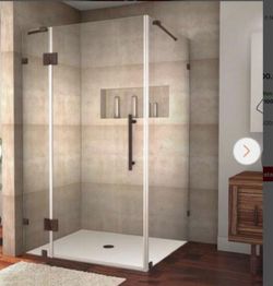 🔥 FACEBOOK MARKETPLACE 🚿 NEW ASTON AVALUX FRAMELESS SHOWER — $950 NEW IN BOX — PREMIUM QUALITY — HUGE SAVINGS! 🔥 ASTON AVALUX Frameless Pivot Sh