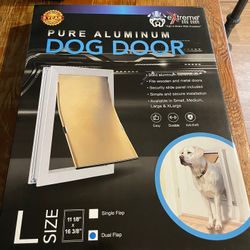 Extreme dog door Size Large Dual Flap