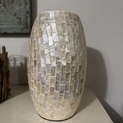 Pearl Mosaic Vase