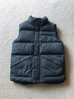 Lands end boys down vest size s (7-8)