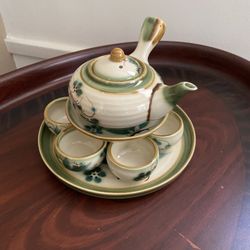 Bat Trang Ceramic Tea Set