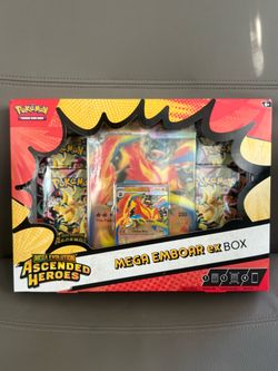 Ascended Heroes Emboar Ex Box