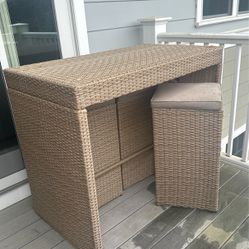 Table For patio 4 Chairs