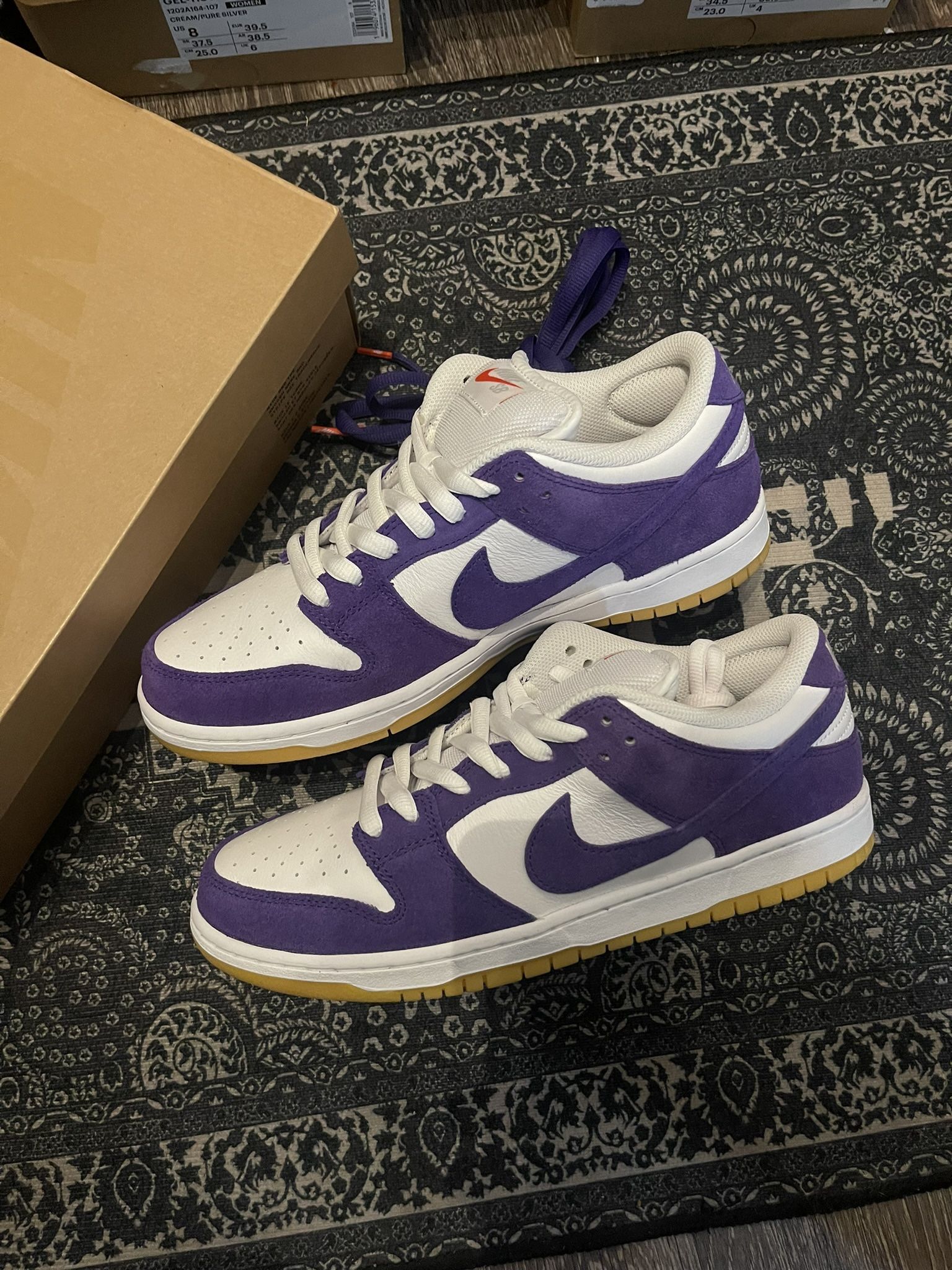 Nike SB Dunk Low Pro 'Purple Suede'