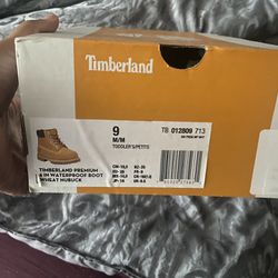 Child Size 9 Timberland Boots