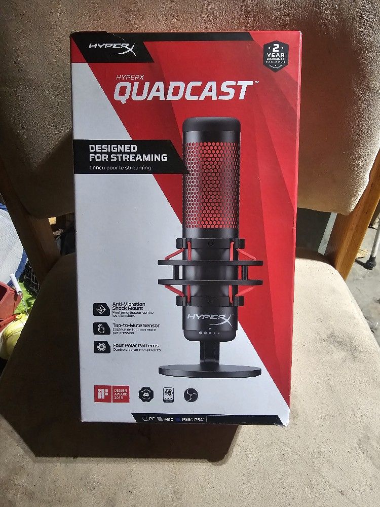 Hyper X Quadcast Mic