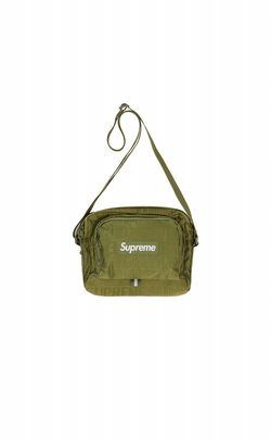 SUPREME SS19 OLIVE SHOULDER BAG