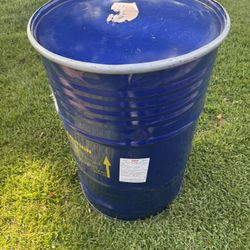 Metal Barrel with removable lid