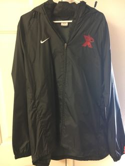 XL Nike windbreaker with hoodie.