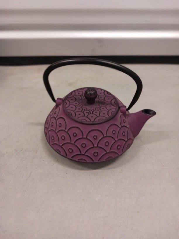 Dutch Style Cast Iron Loose Leaf Tea Kettle