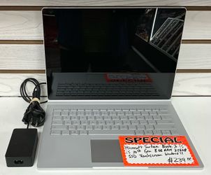 Microsoft Surface Book 3 15” i5 10th Gen 8GB RAM 256GB SSD Touchscreen Windows 11