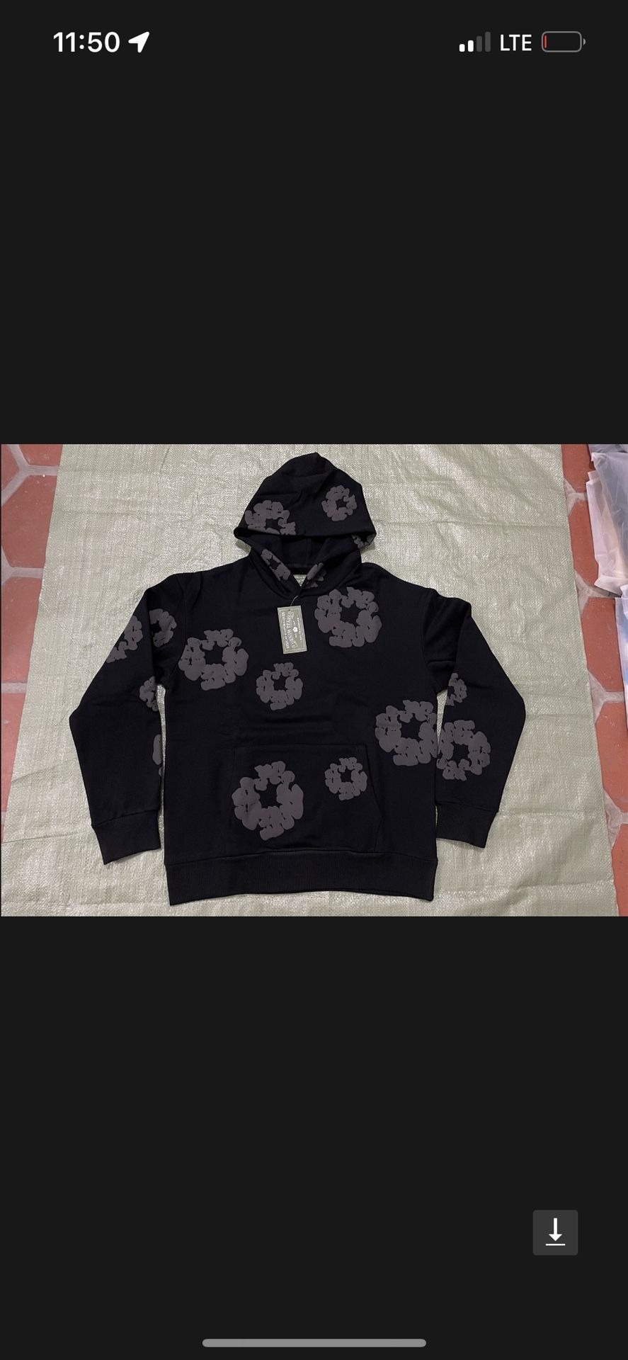 Denim Tears Cotton Wreath Hoodie